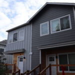 gray townhomes in Seattle